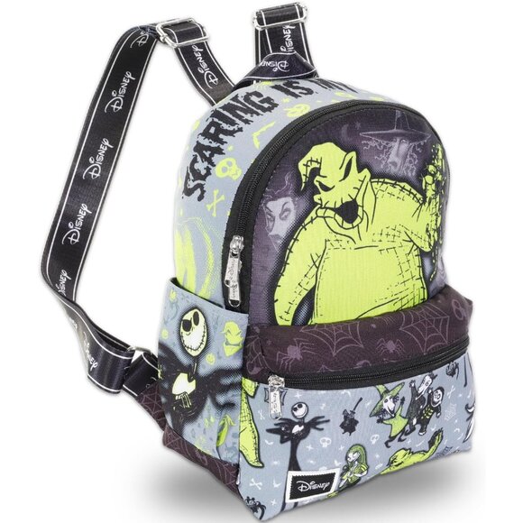 Nightmare Before Christmas Oogie Boogie Mini Backpack Bundle with Water Bottle f main image 8